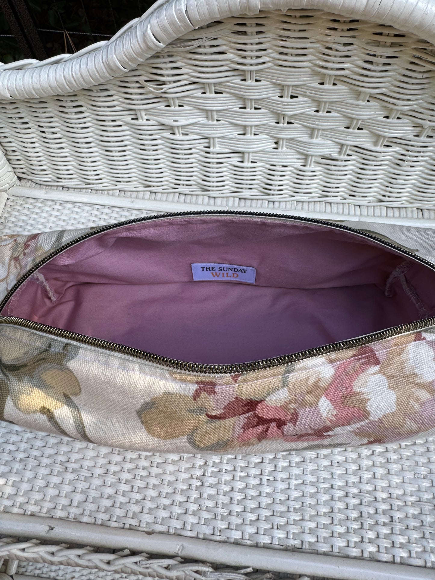 Handmade Vintage Travel Bag
