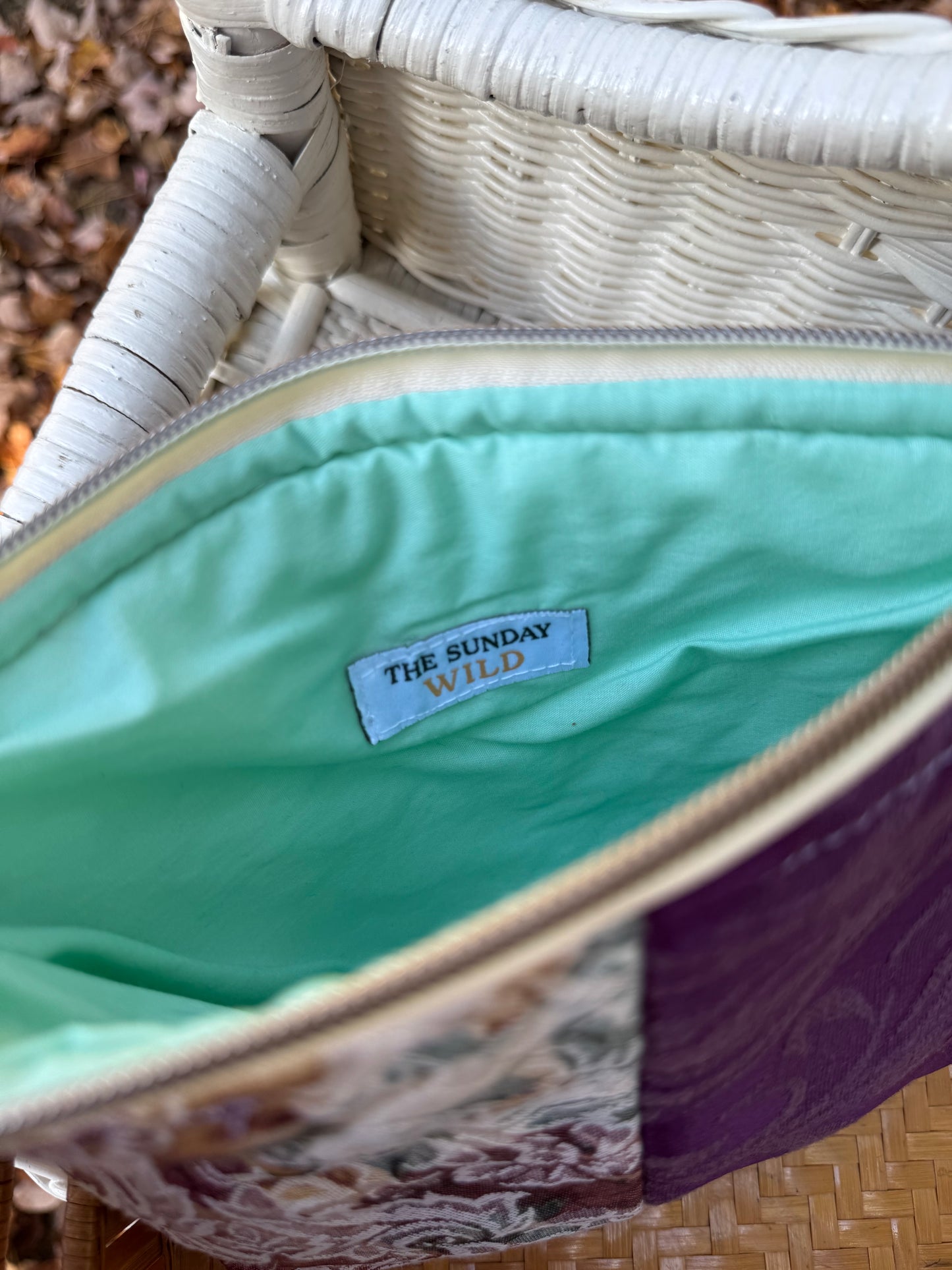 Handmade Vintage Cosmetic Bag