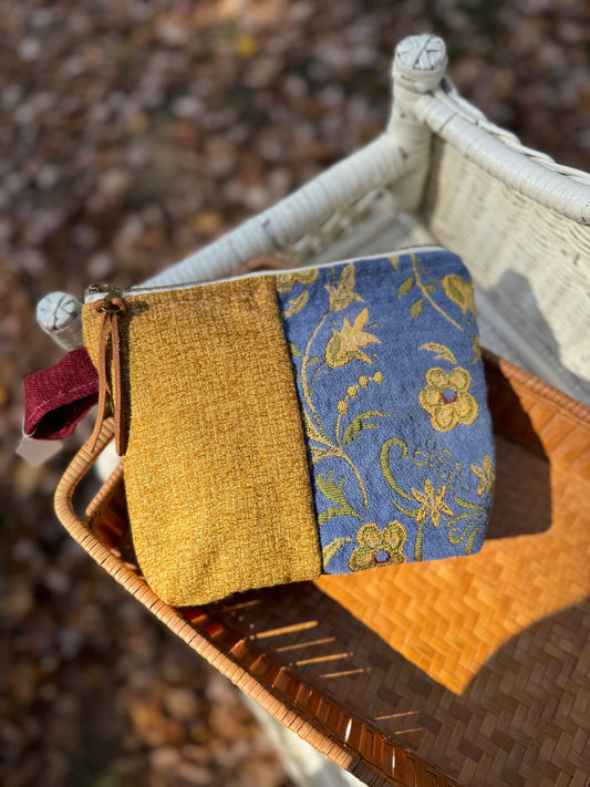 Handmade Vintage Cosmetic Bag