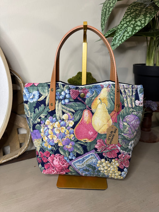 Farmer’s Market - Up-cycled Tote/Crossbody