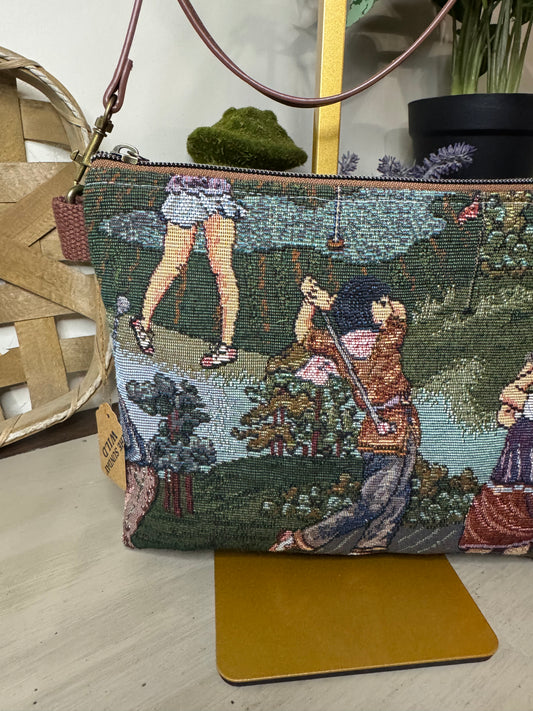 Vintage Women’s Golf - Up-cycled Crossbody
