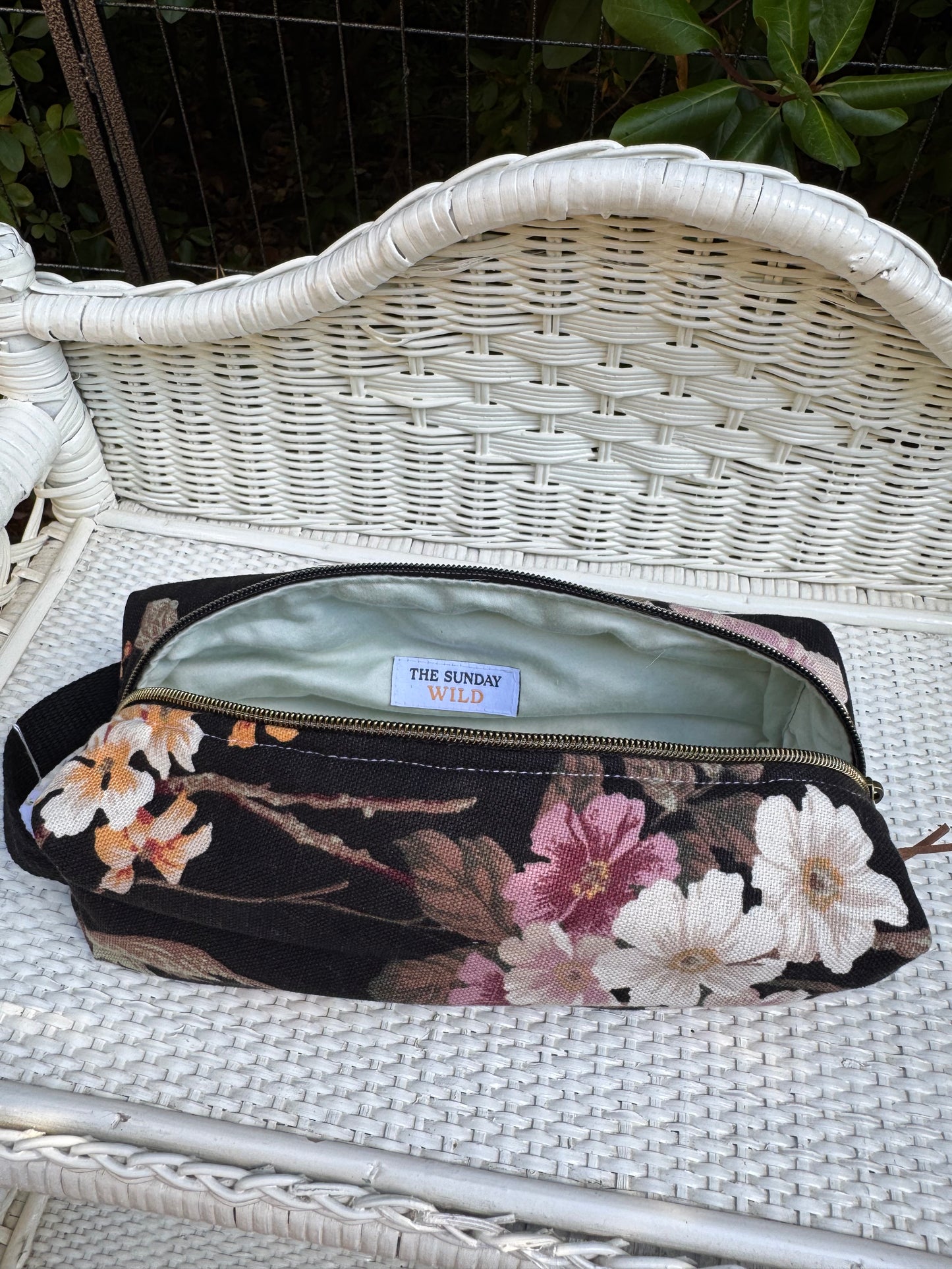 Handmade Vintage Travel Bag