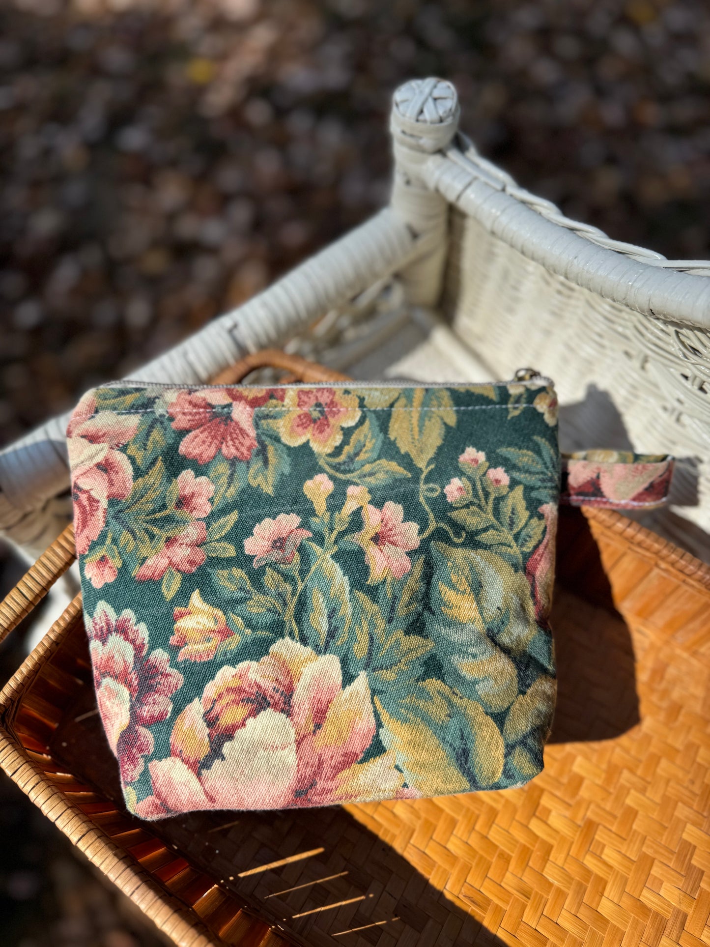 Handmade Vintage Cosmetic Bag