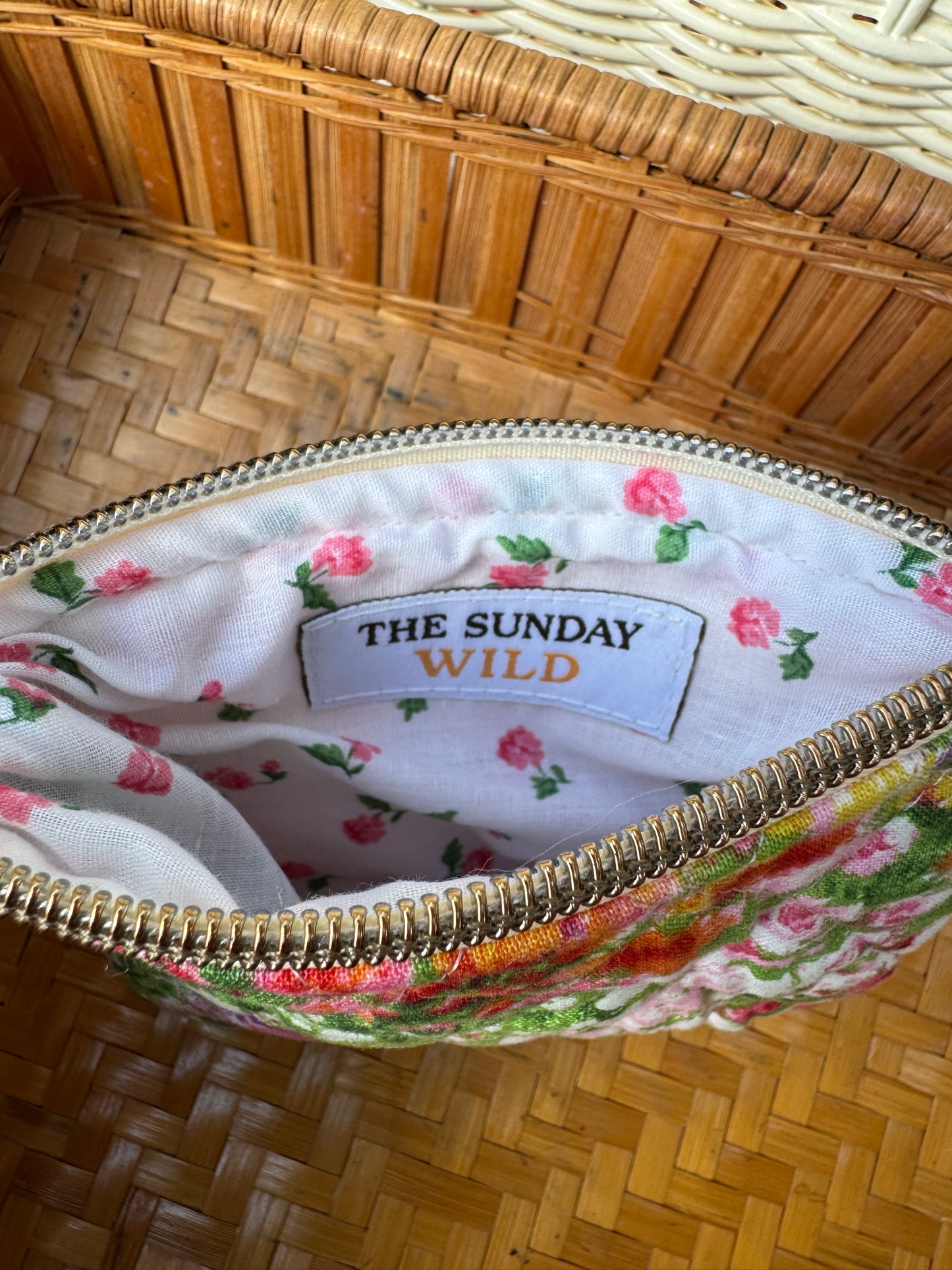 Handmade Vintage Keychain Pouch