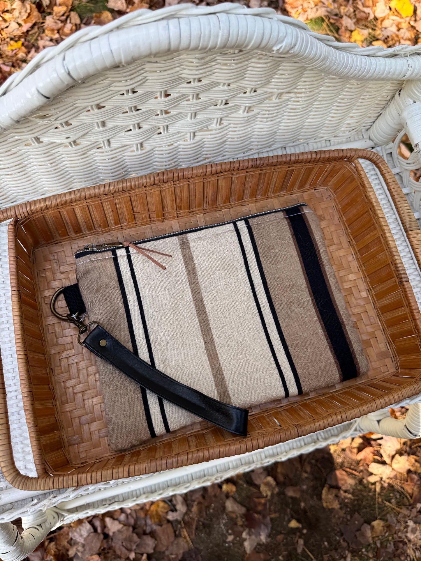 Handmade Vintage LG Wristlet