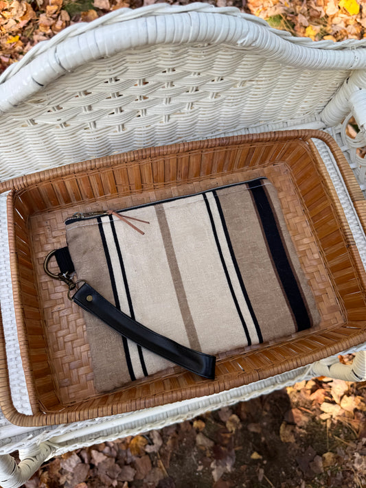 Handmade Vintage LG Wristlet