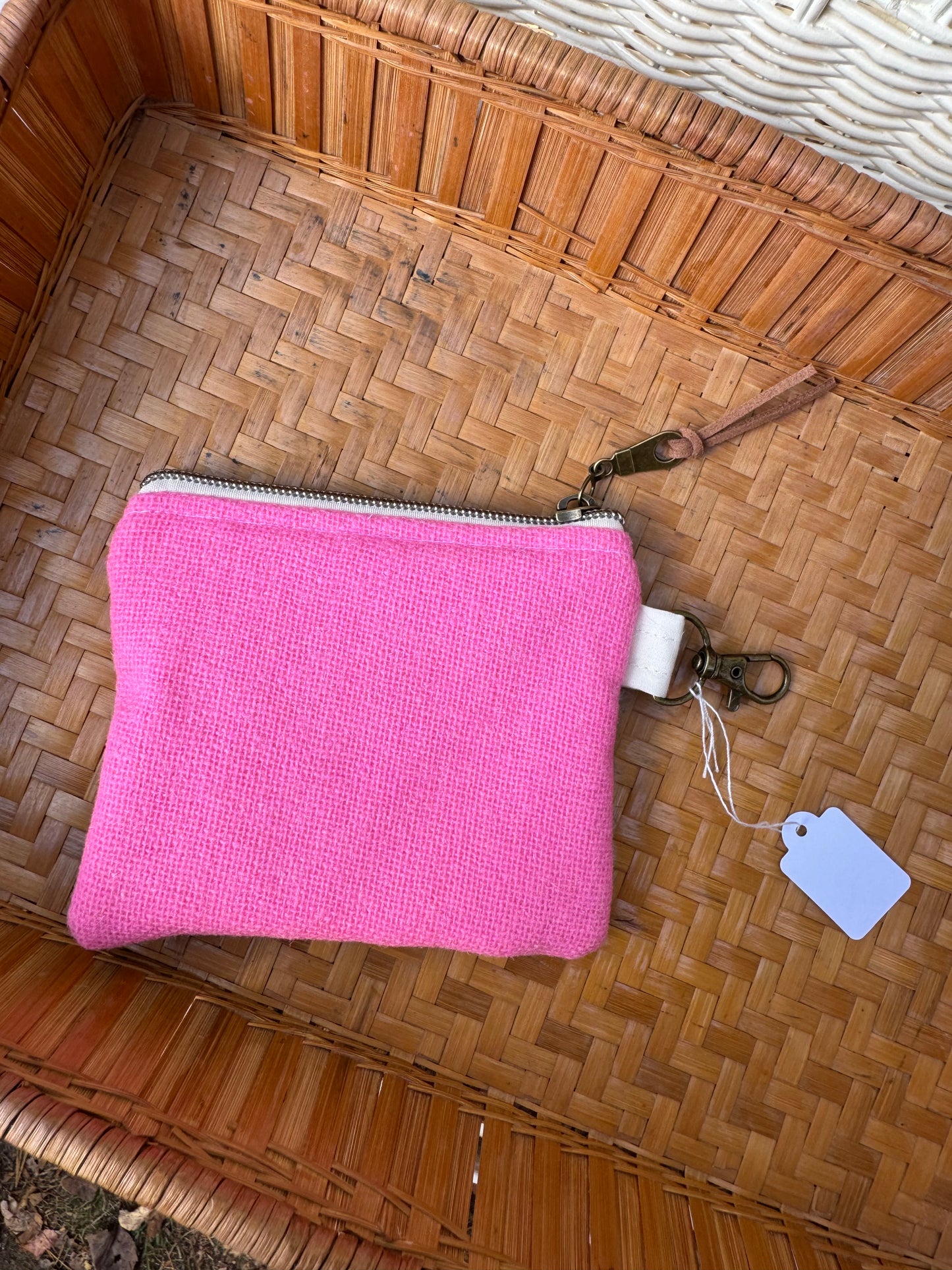 Handmade Vintage Keychain Pouch