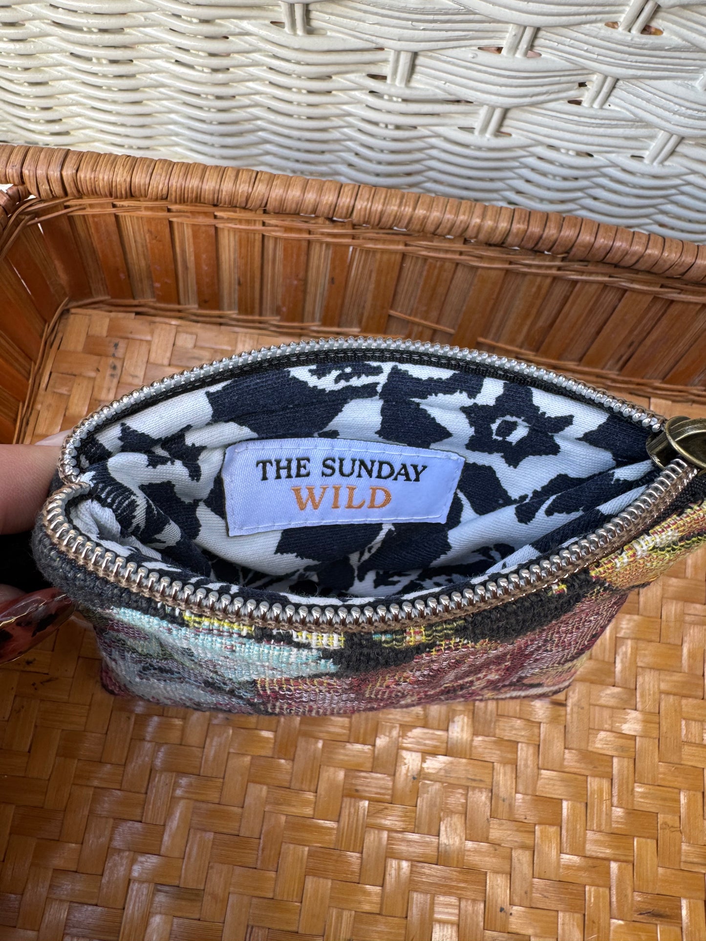 Handmade Vintage Keychain Pouch