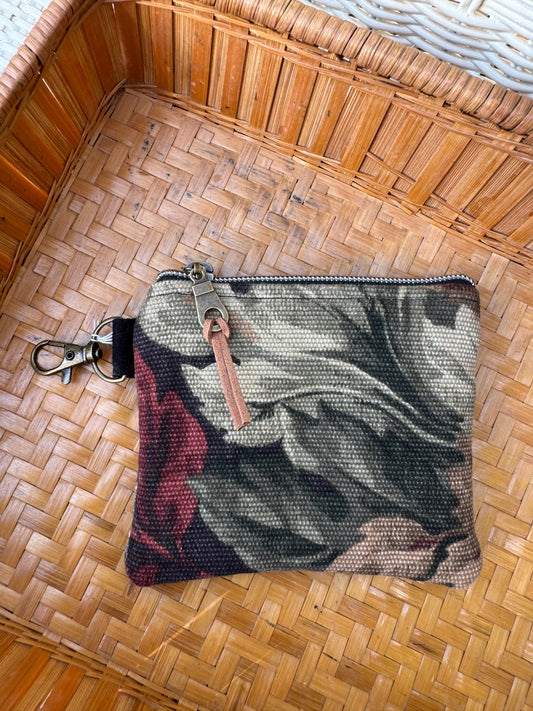 Handmade Vintage Keychain Pouch