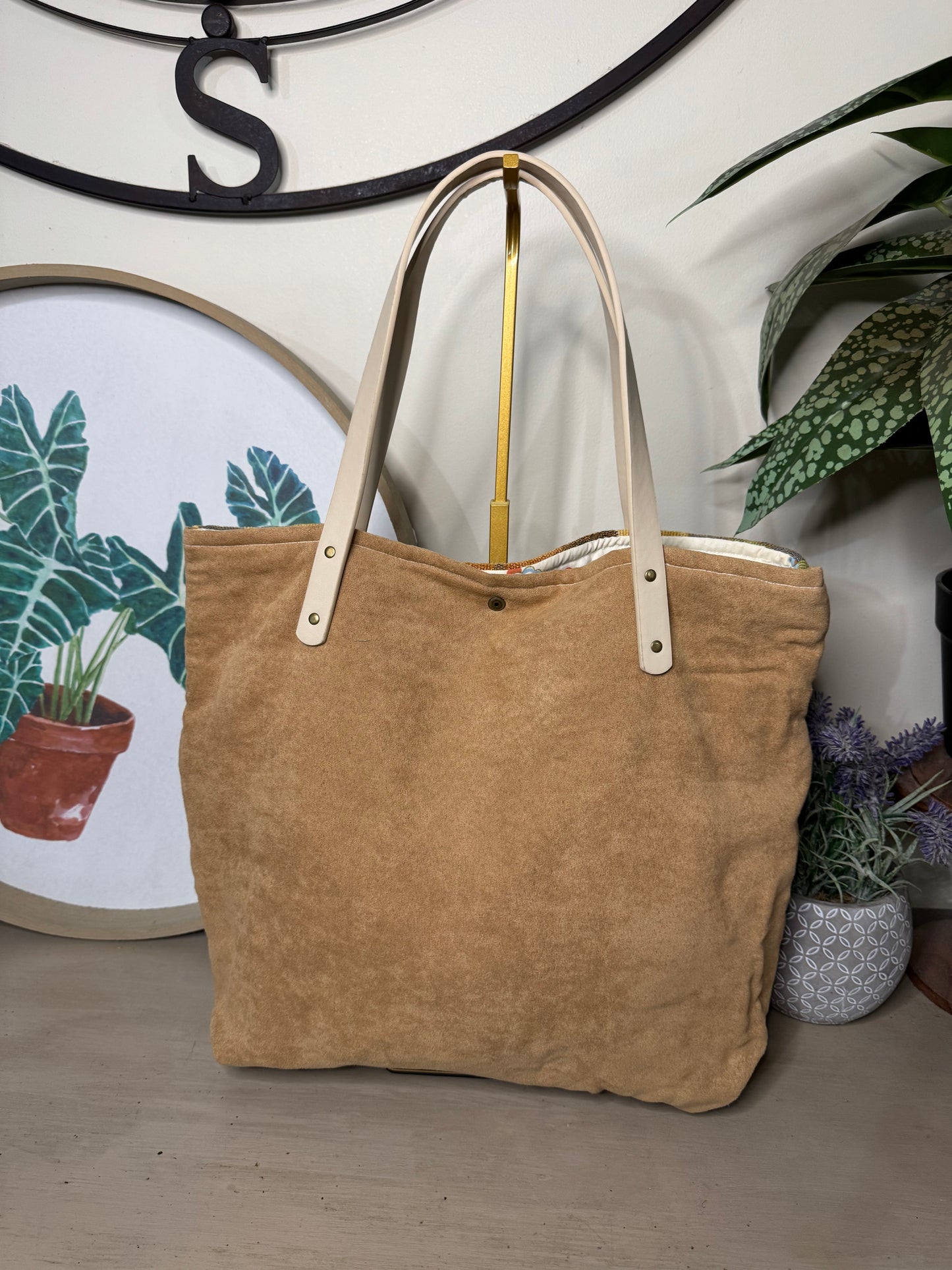 Tribal Tapestry - Up-cycled Tote