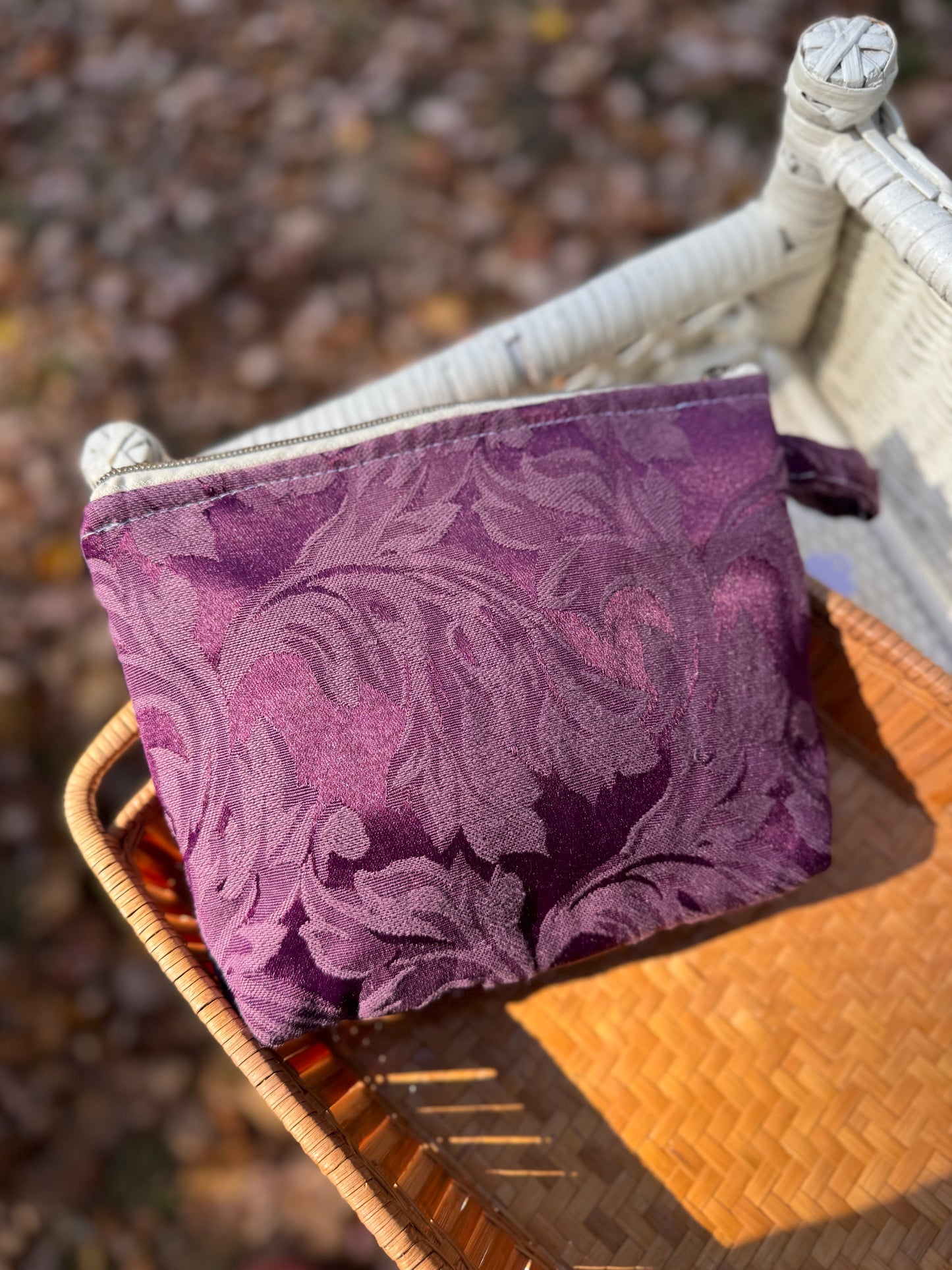 Handmade Vintage Cosmetic Bag