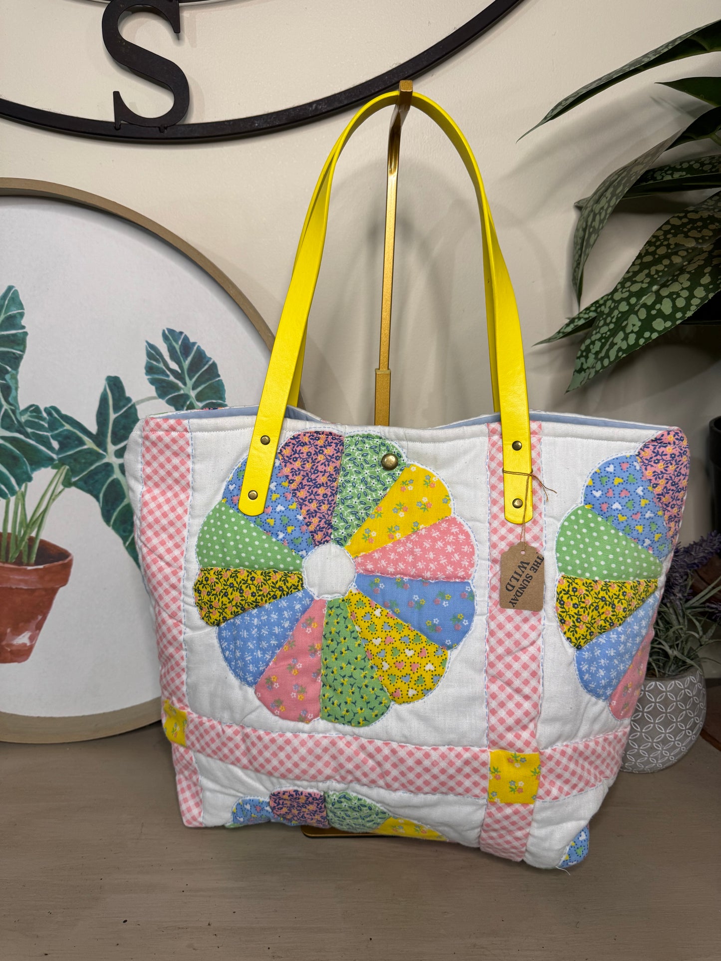 Quilted Dreams - Up-cycled Tote