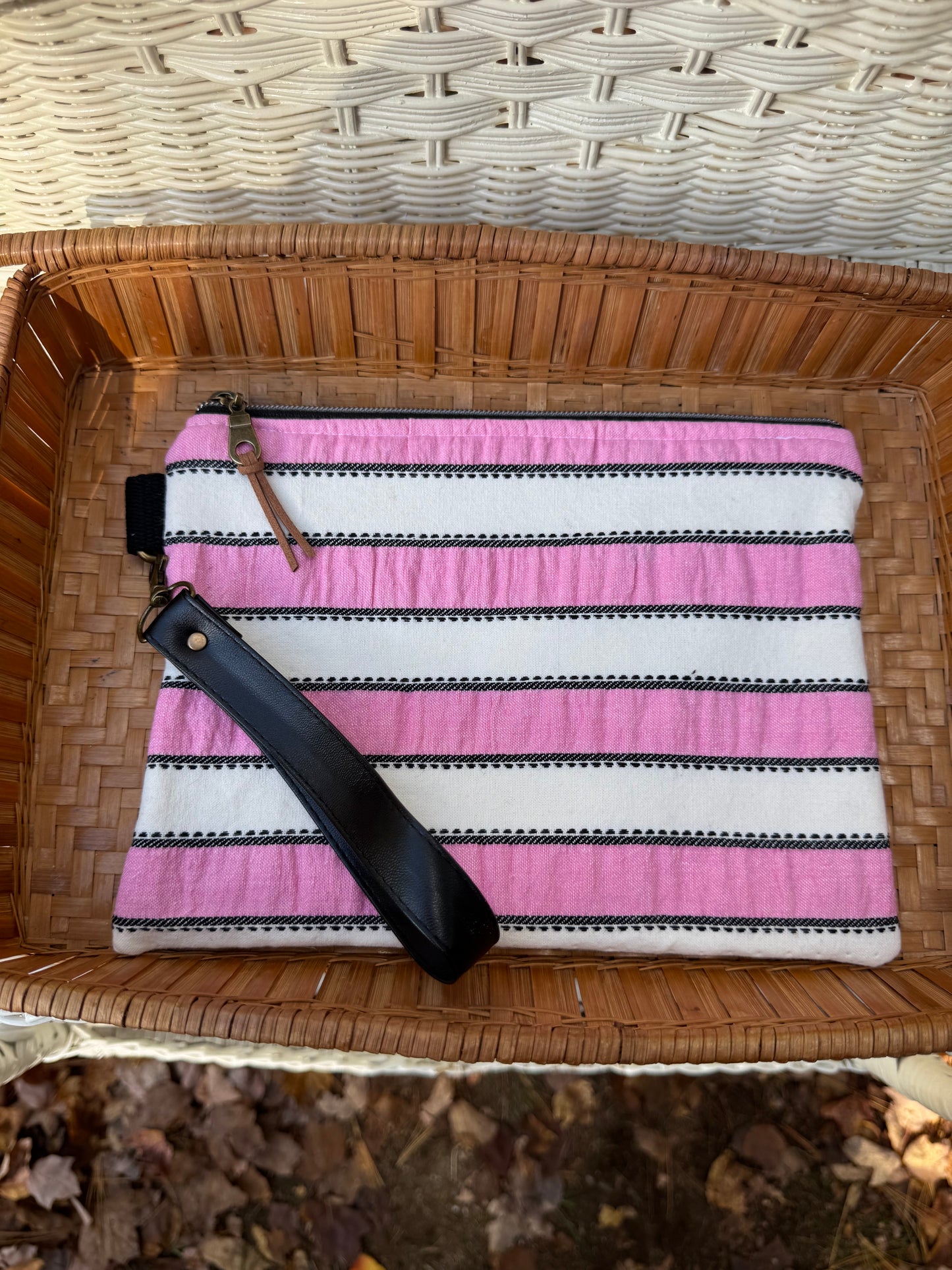 Handmade Vintage LG Wristlet