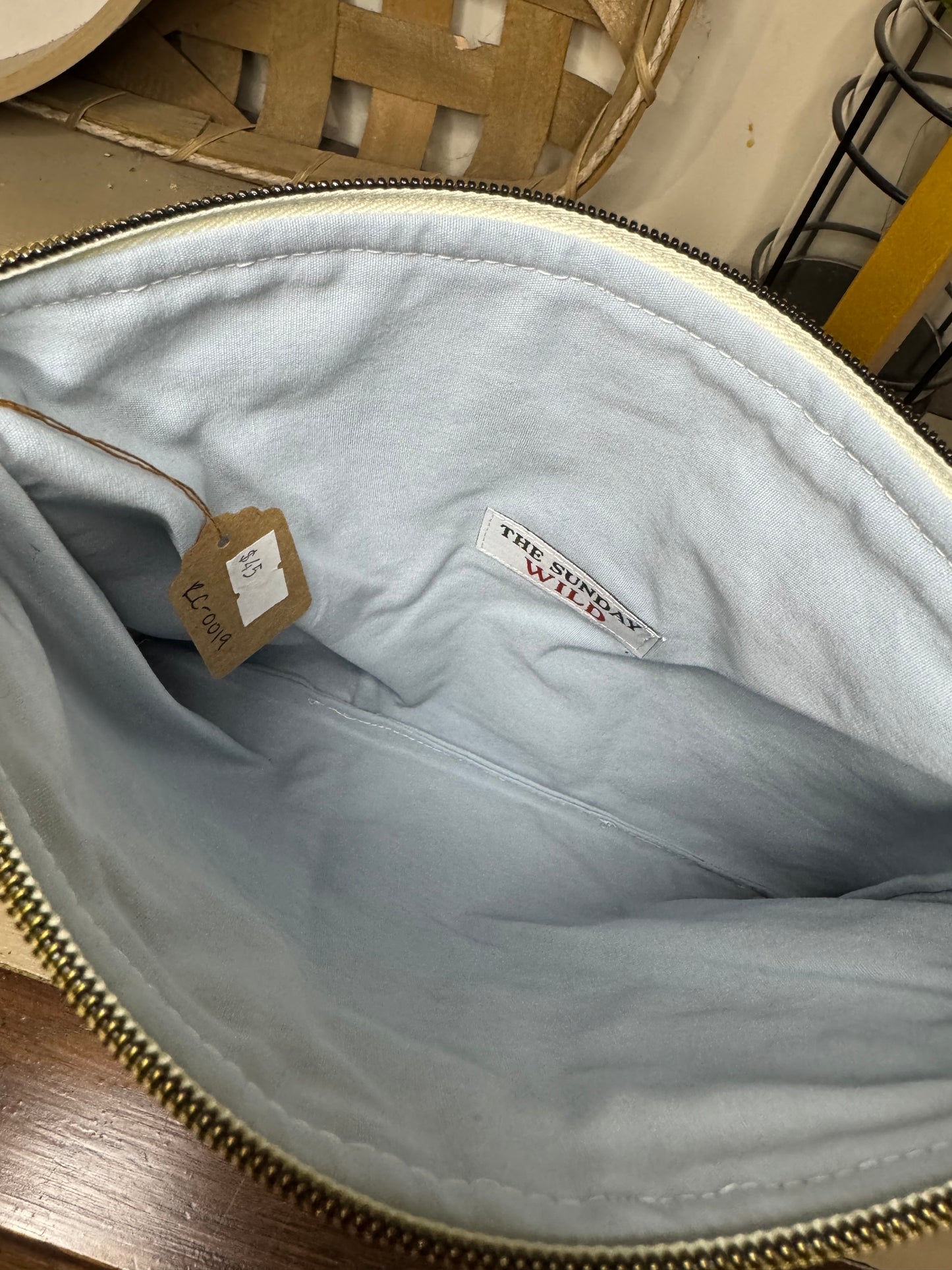 Vintage Picnic - Up-cycled Crossbody