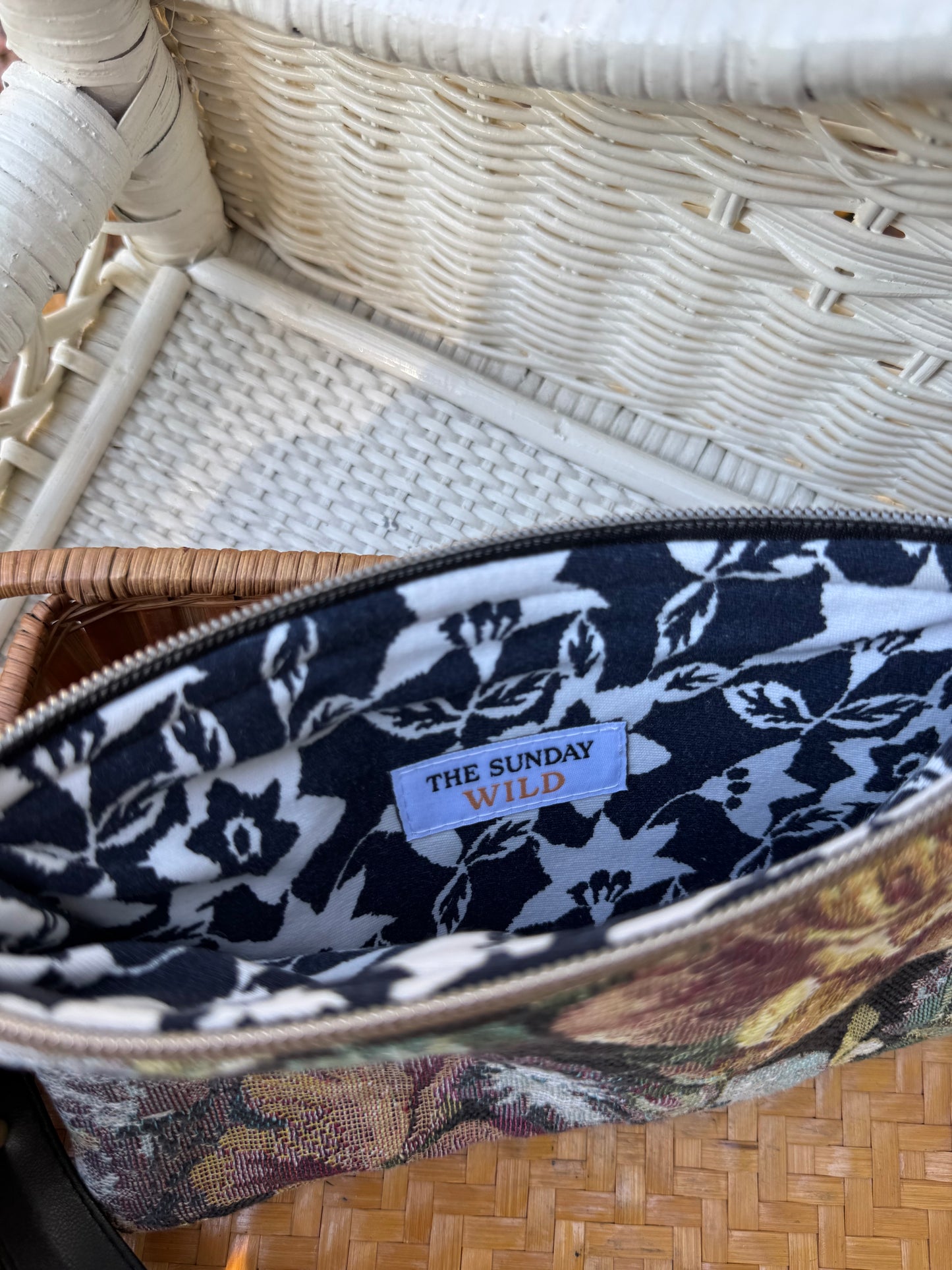 Handmade Vintage Wristlet