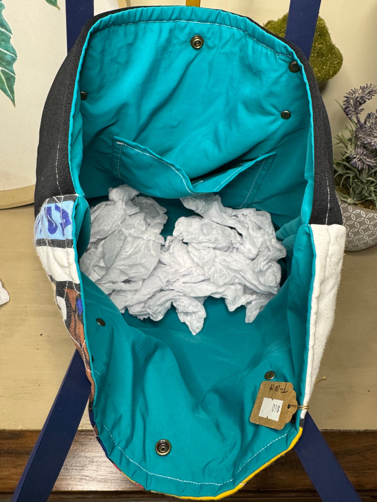 Vintage Tasmanian Devil - Up-cycled Tote