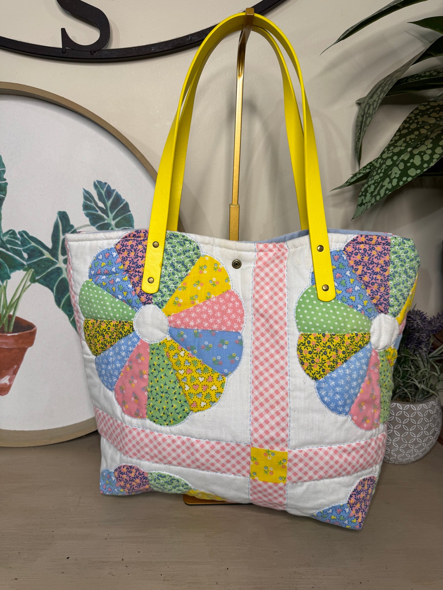 Quilted Dreams - Up-cycled Tote